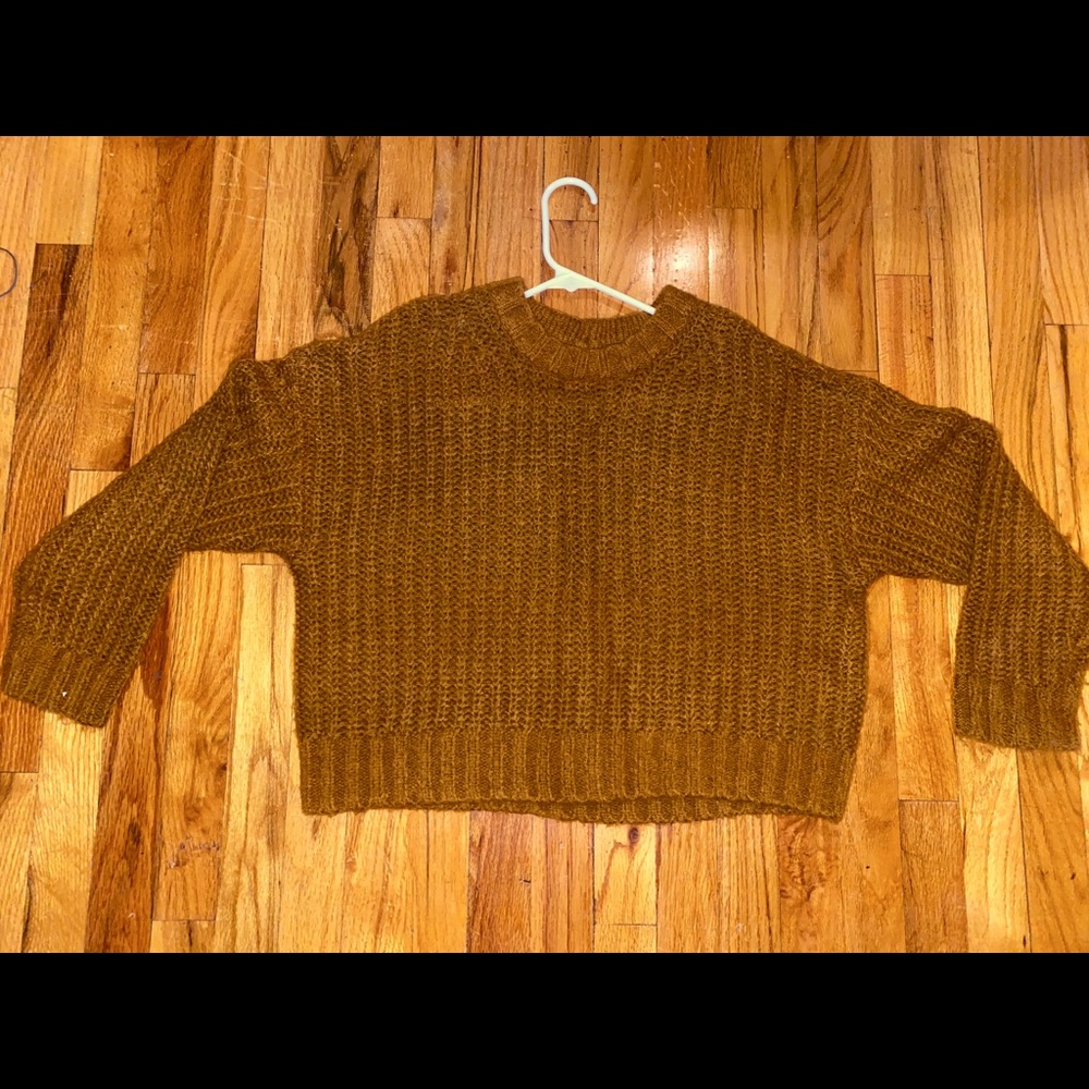 auburn/brown american eagle sweater size xs